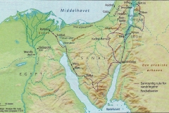 Utvandringen fra Egypt og ørkenvandringen  2-5 Mos